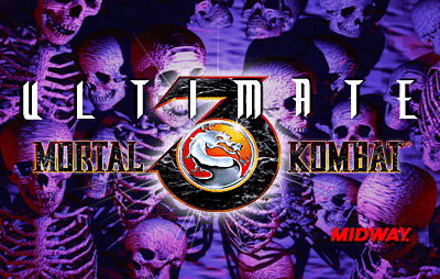 Ultimate Mortal Kombat 3 Title Screen